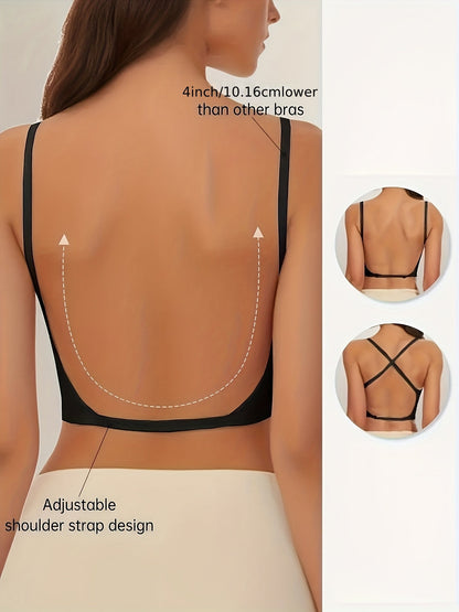 Women's Strapless Wireless Bra - 4-Pack Everyday Support