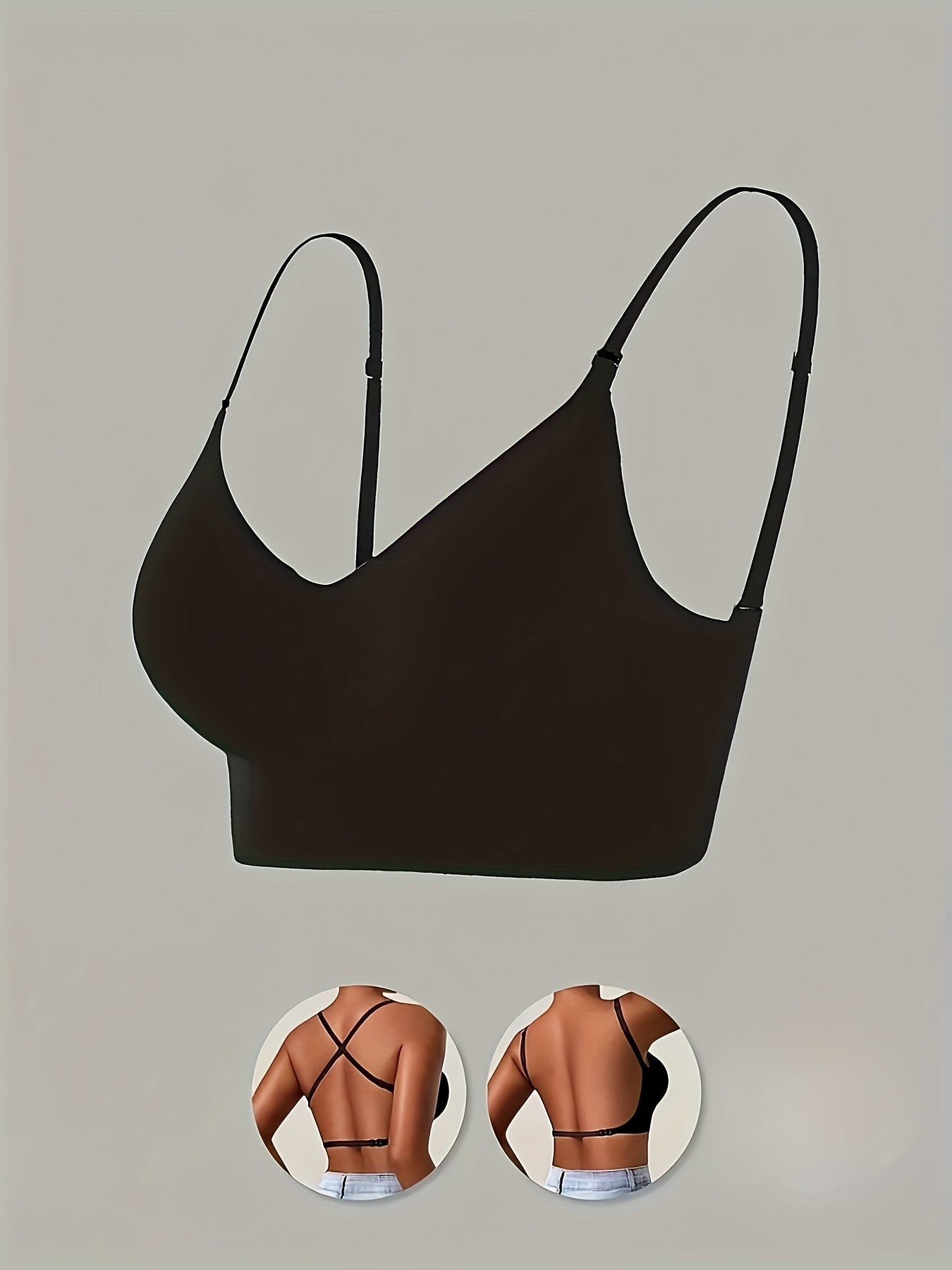 Women's Strapless Wireless Bra - 4-Pack Everyday Support
