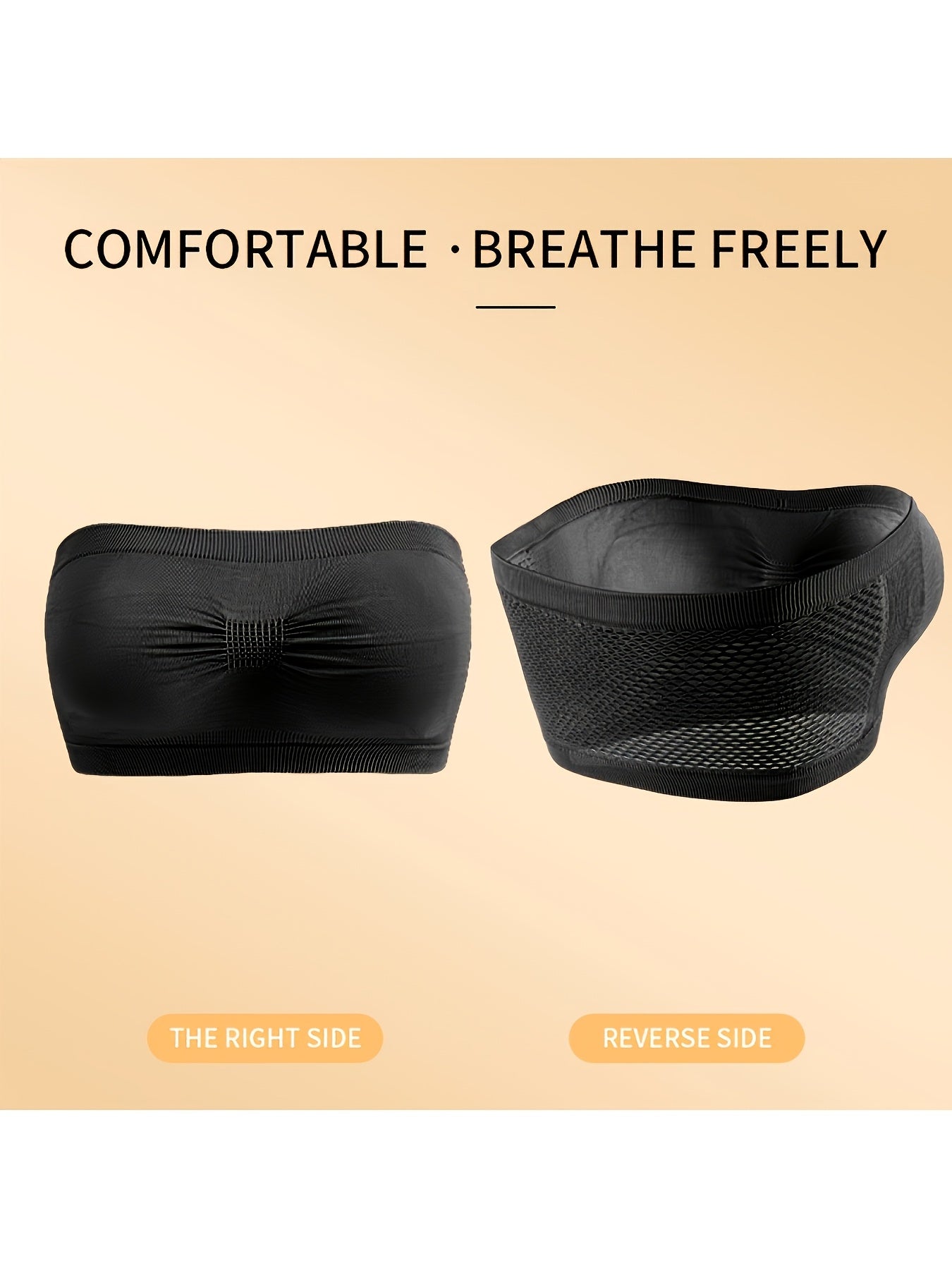 Women's Strapless Wireless Bra - 5-Pack Seamless, Wireless