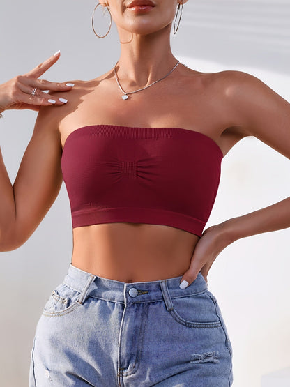 Women's Strapless Wireless Bra - 5-Pack Seamless, Wireless