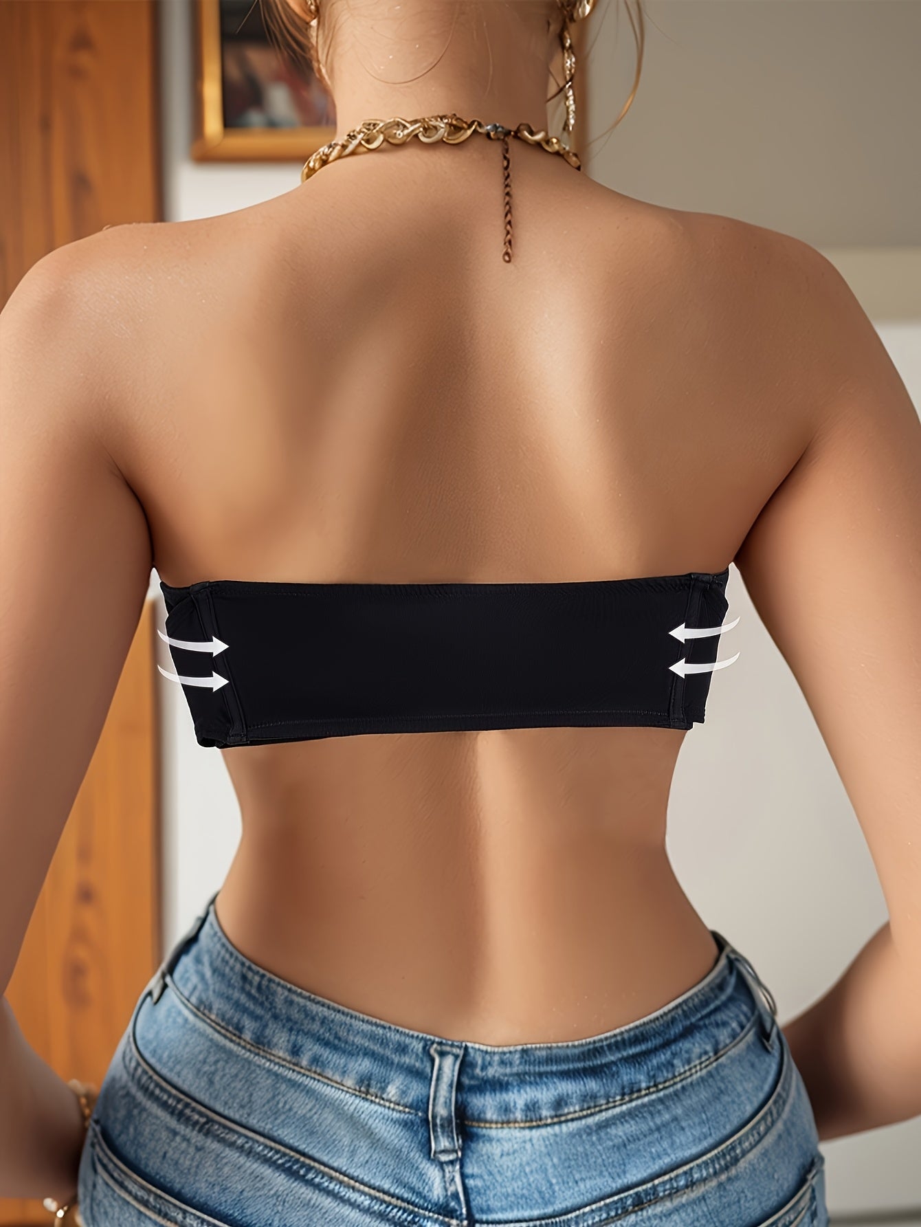 Women's Strapless Wireless Bras 3-Pack - Padded