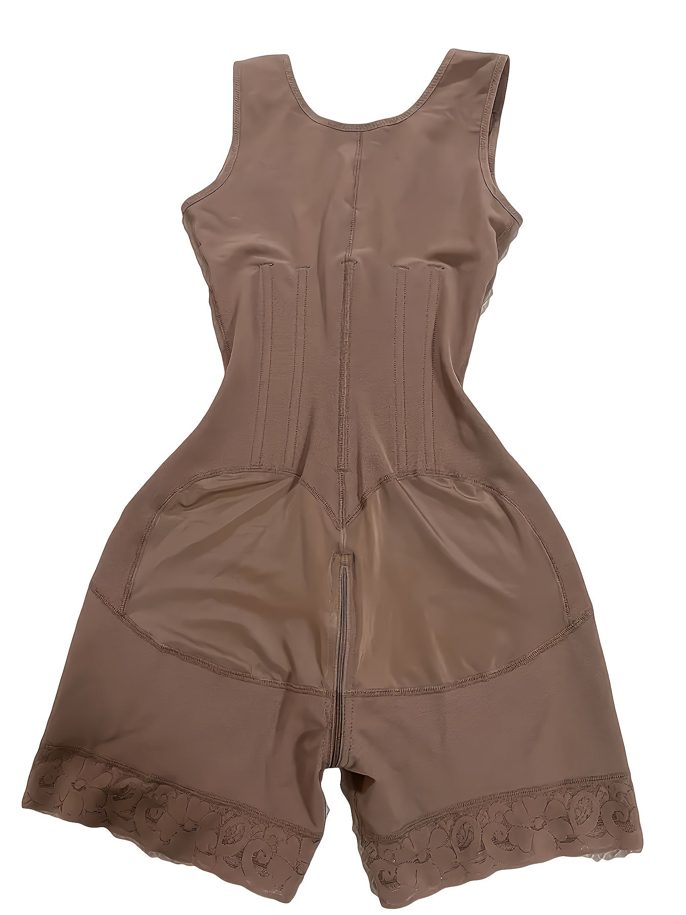Women's Targeted Control Waist Cincher - Zip Front Plus Size Body Smoothing