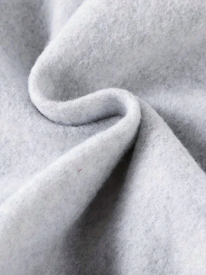 Women's Textured Crewneck Sweatshirt - Regular Fit Crew Neck Style 6933 detail image - detail view 10