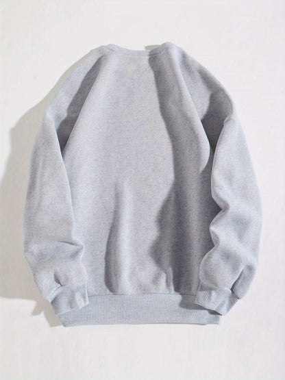 Women's Textured Crewneck Sweatshirt - Regular Fit Crew Neck Style 6933 detail image - detail view 6