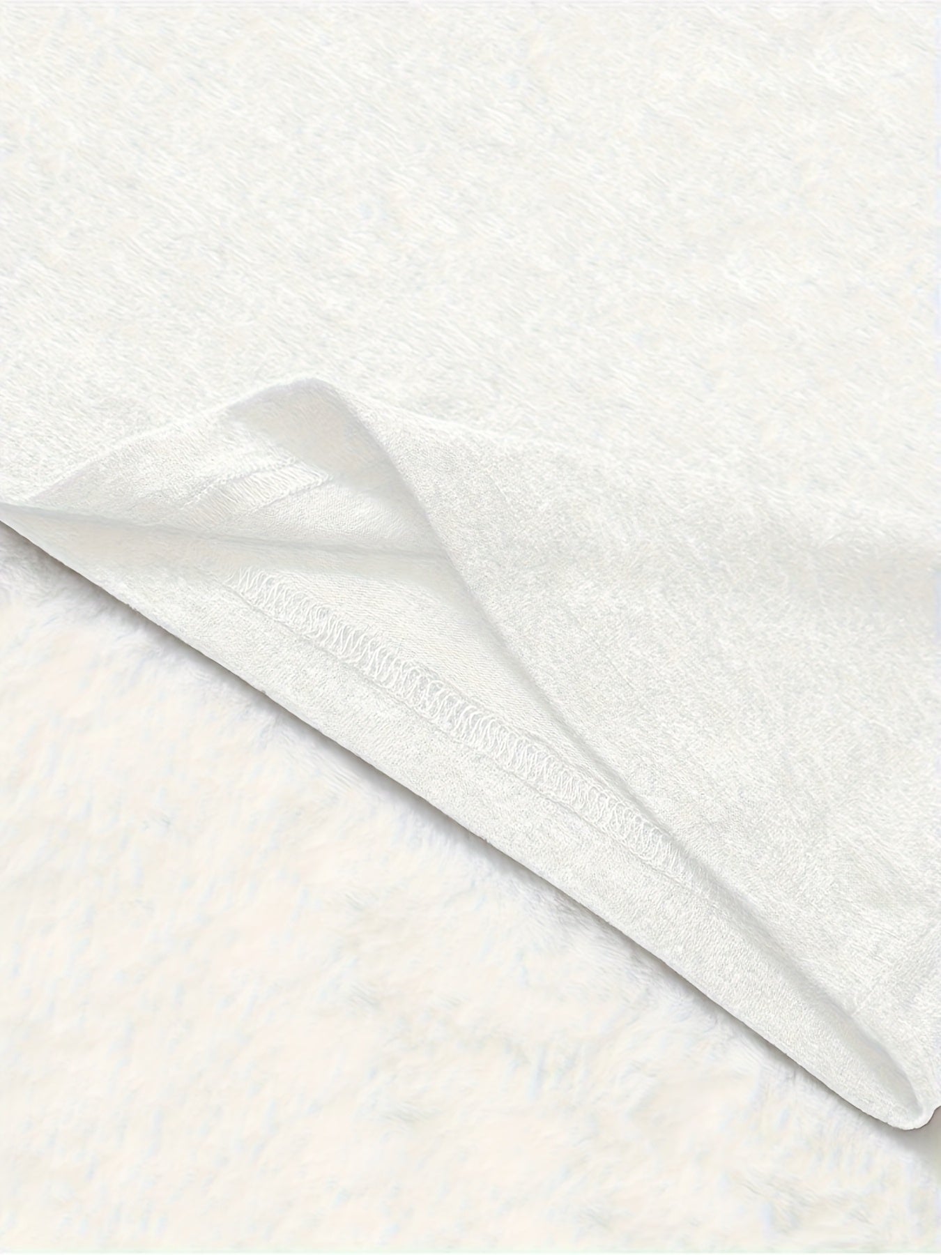 Women's Textured Tank Top - V-Neck Sleeveless detail image - detail view 8