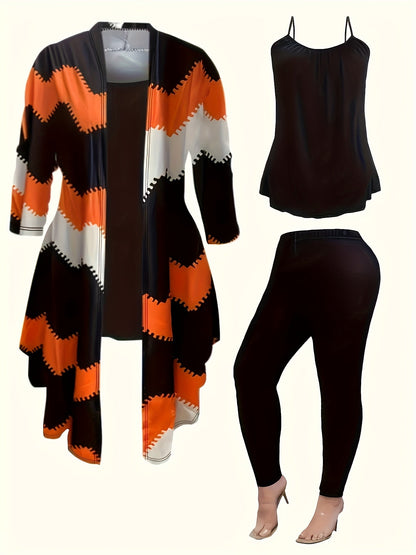 Women's Black Knit Printed Dress - product view 12