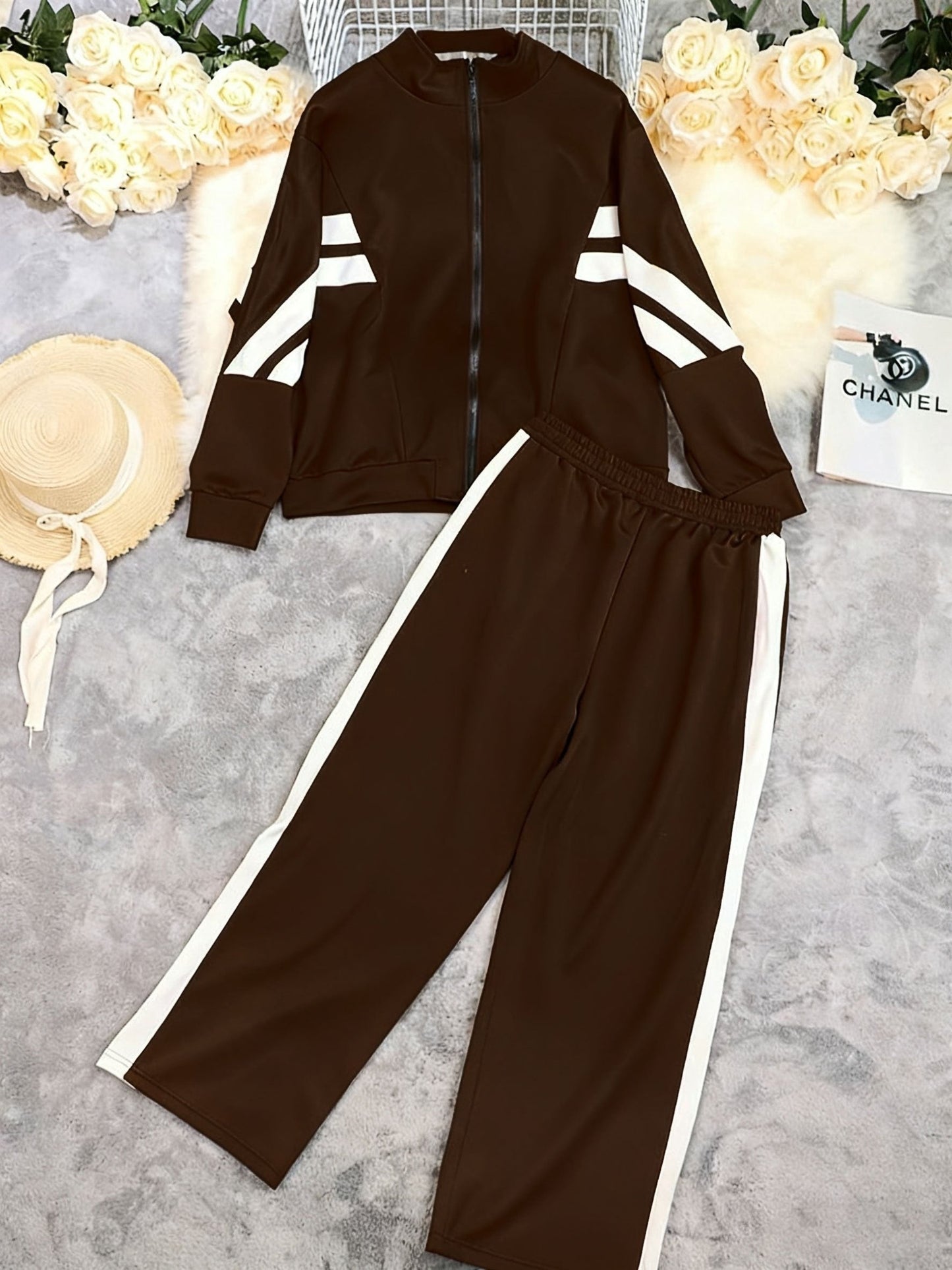 Women's Tracksuit Set - Active Printed Style 31 detail image - detail view 4