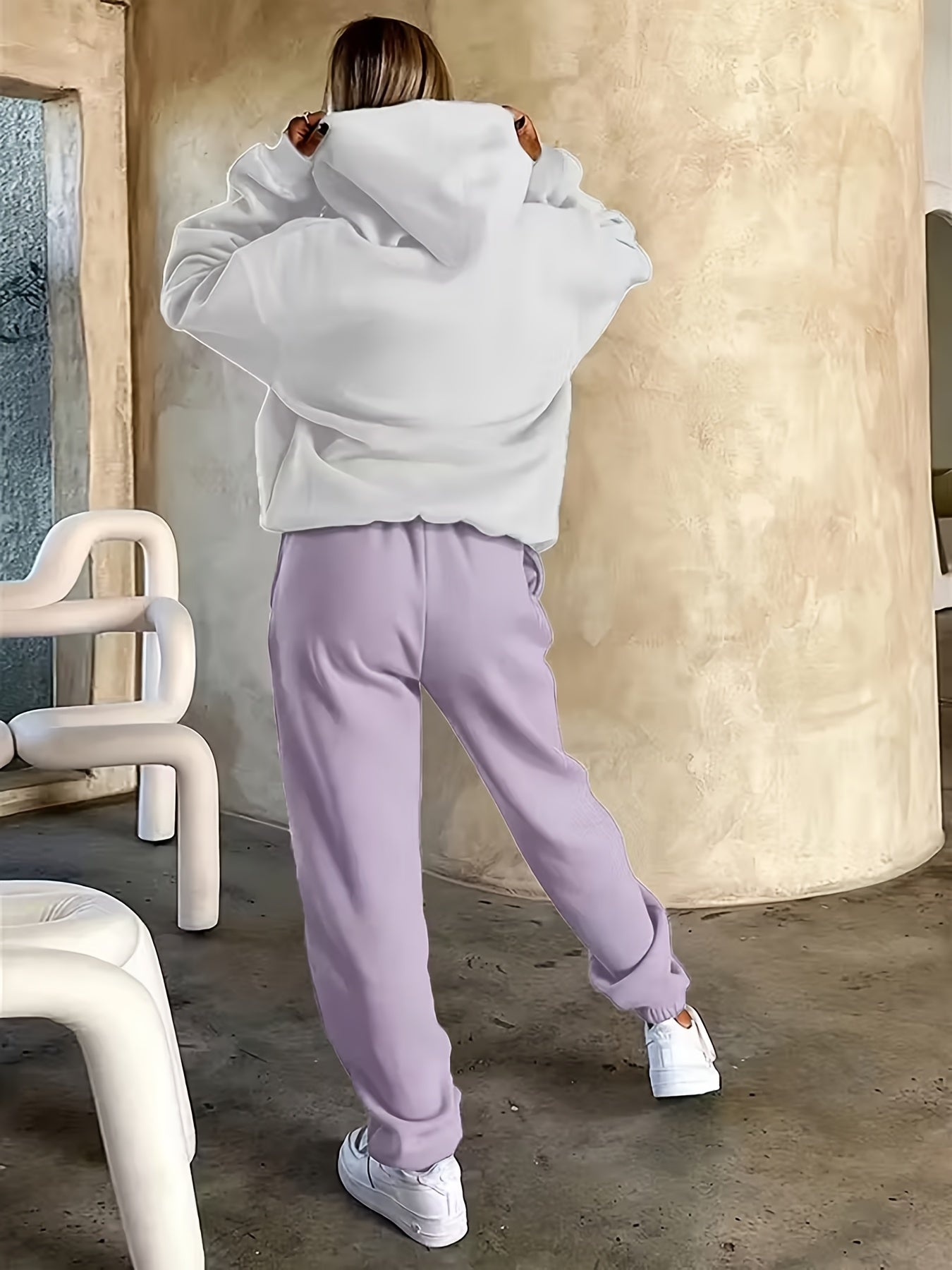 Women's Tracksuit Set - Active Printed Style 35 detail image - detail view 13