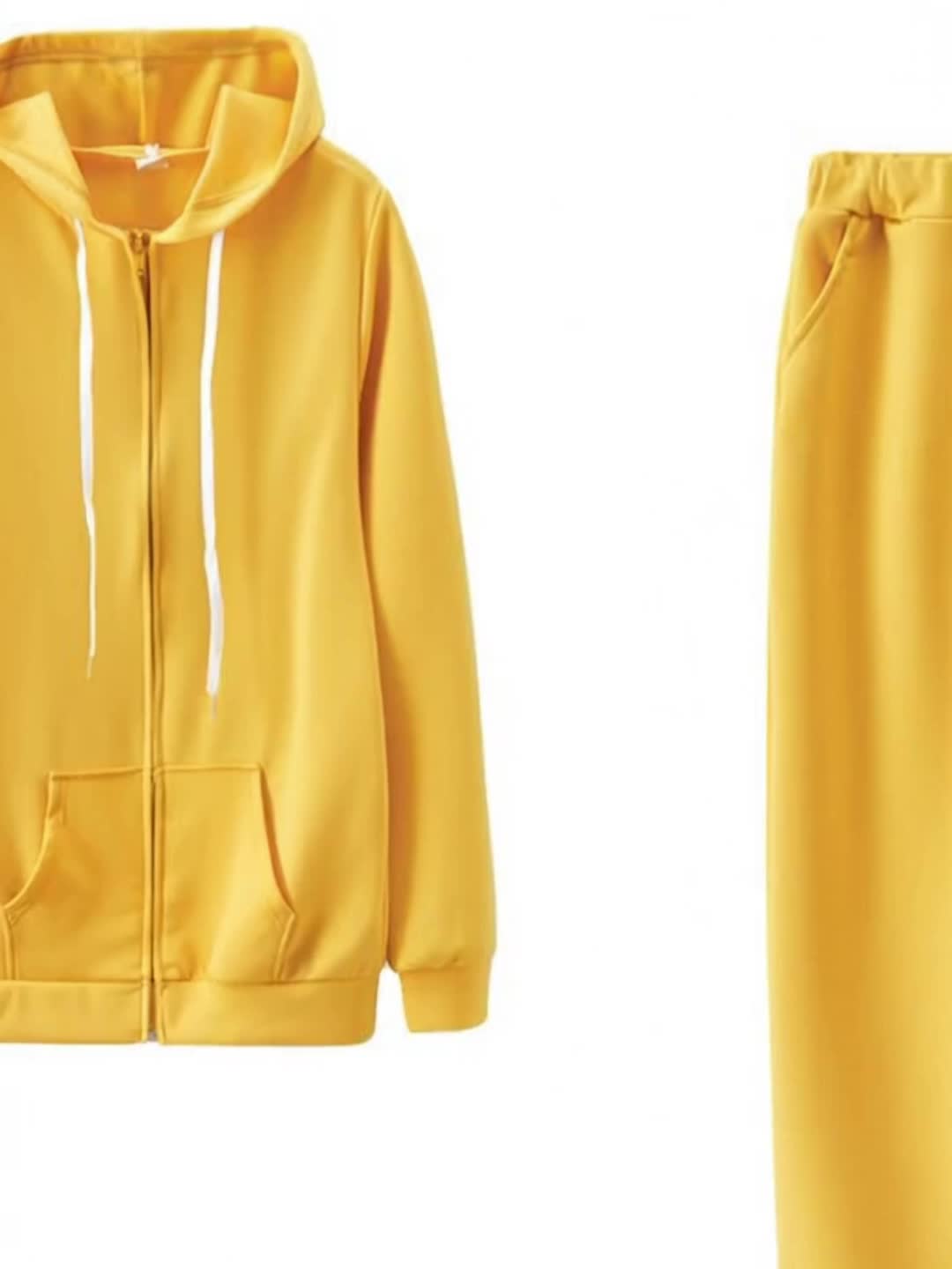 Women's Tracksuit Set - Active Zip Detail Style 72 detail image
