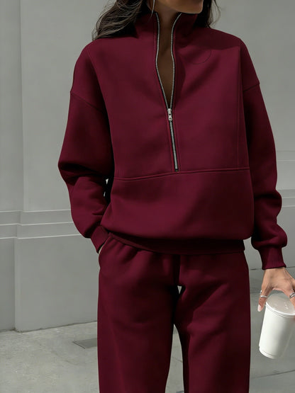 Women's Tracksuit Set - Knit Active Matching Outfit detail image - detail view 7