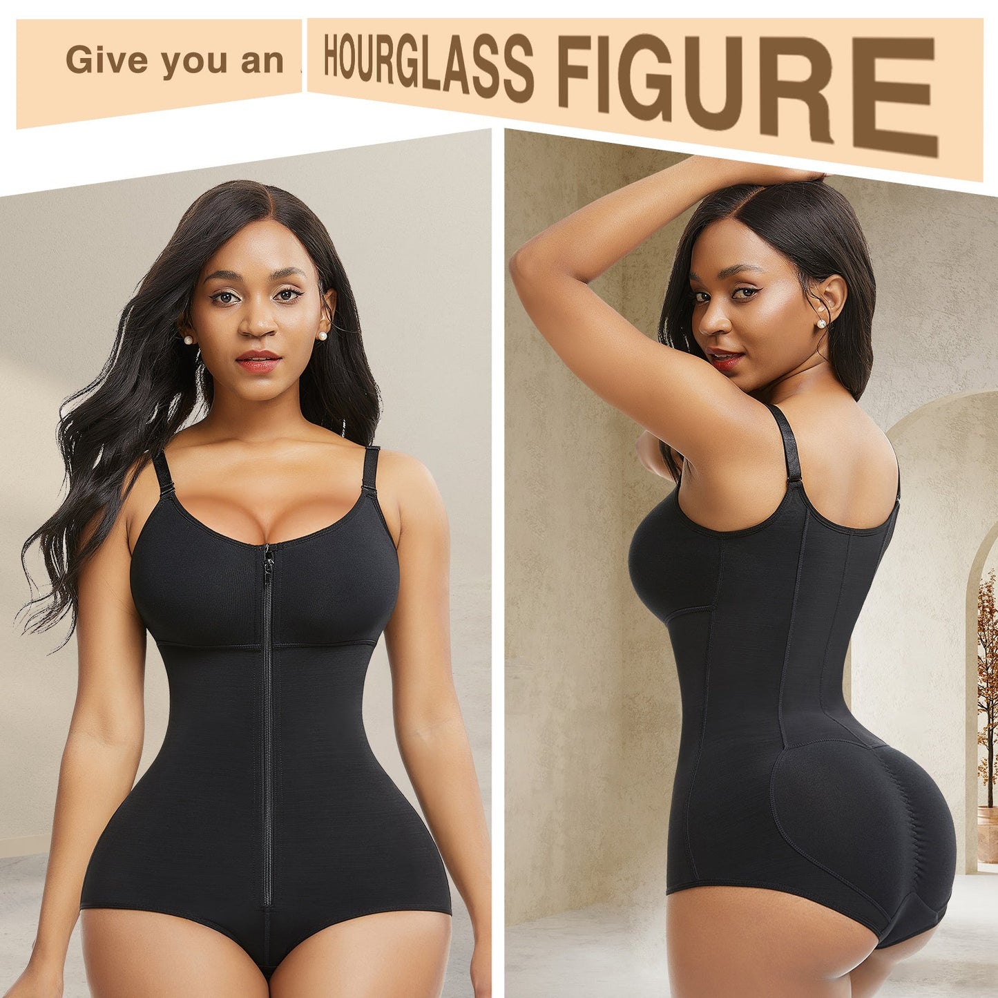 Women's Tummy Control Shapewear Bodysuit - Regular Fit Style 6693