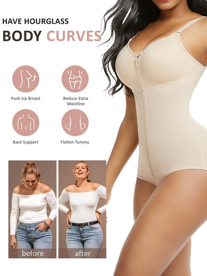 Women's Tummy Control Shapewear Bodysuit - Regular Fit Style 6693