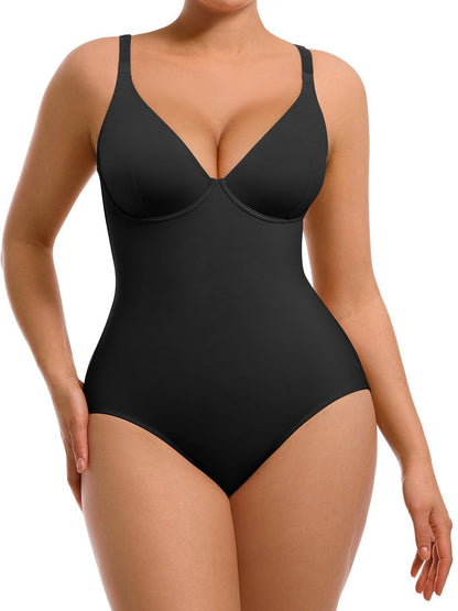 Shapewear Bodysuits for Women Tummy Control Body Suits Deep V Neck Corset Body - product view 5