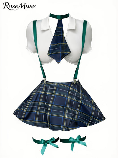 Women's Two-Piece Outfit Set - Short Sleeve 049765