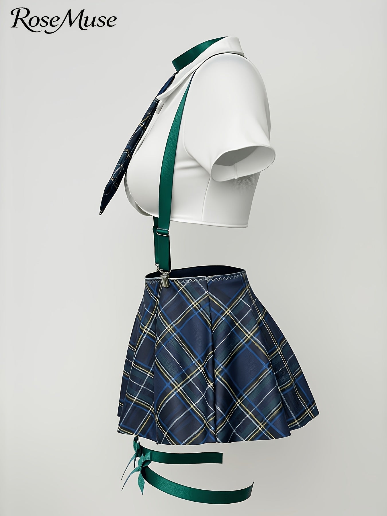 Women's Two-Piece Outfit Set - Short Sleeve 049765