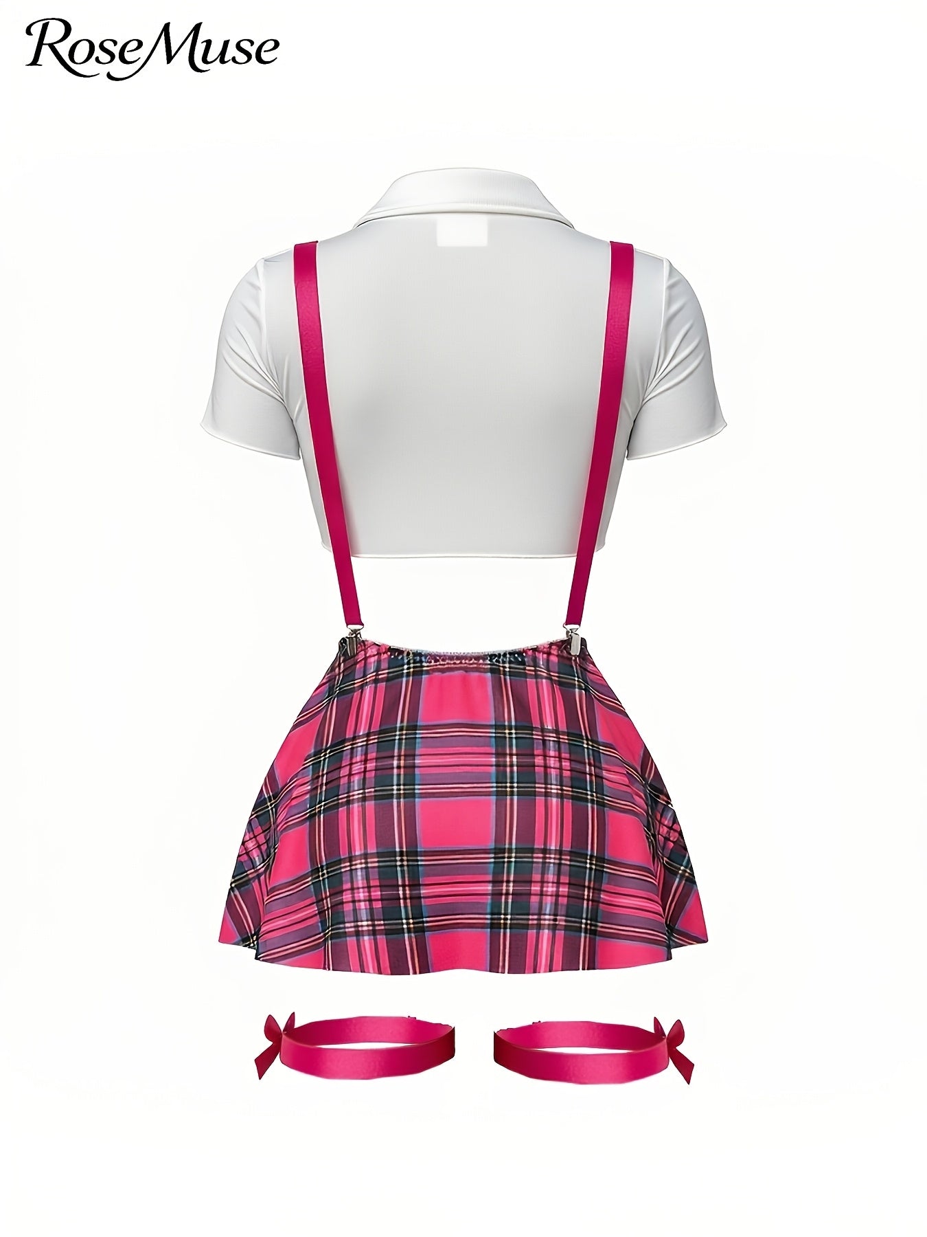 Women's Two-Piece Outfit Set - Short Sleeve 049765