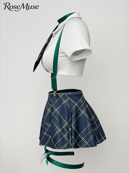 Women's Two-Piece Outfit Set - Short Sleeve 049765