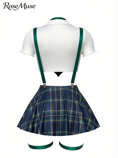 Women's Two-Piece Outfit Set - Short Sleeve 049765
