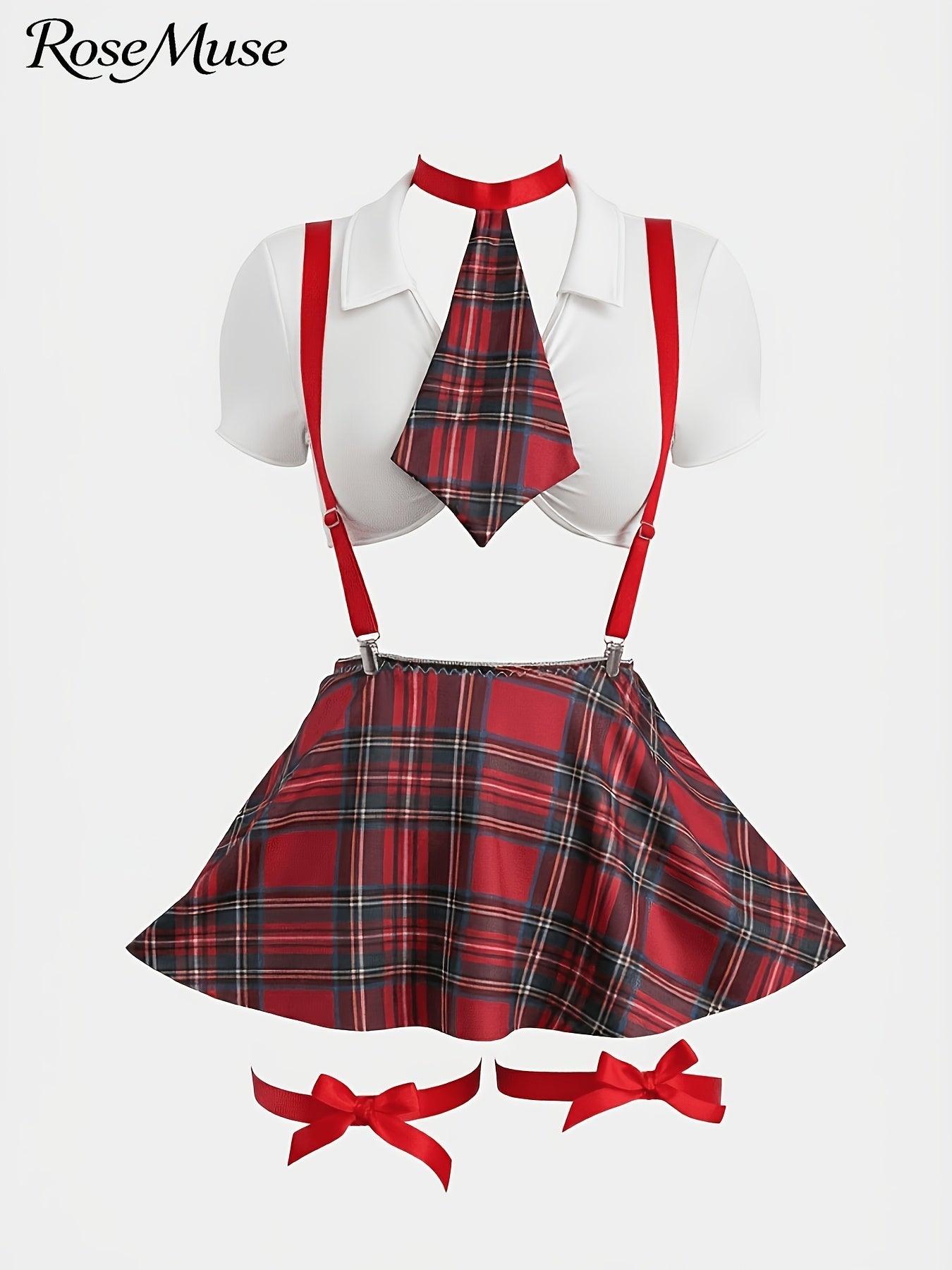Women's Two-Piece Outfit Set - Short Sleeve 049765