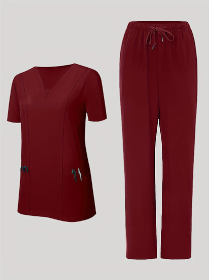 Women's Two-Piece Pants Set - Casual Matching Style 91
