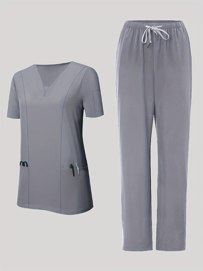 Women's Two-Piece Pants Set - Casual Matching Style 91