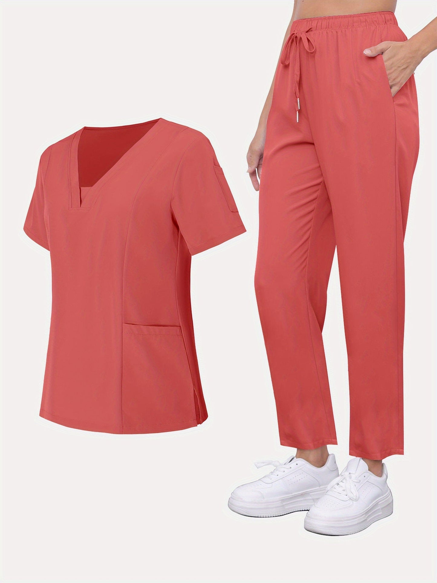 Women's Two-Piece Pants Set - Casual Matching Style 91