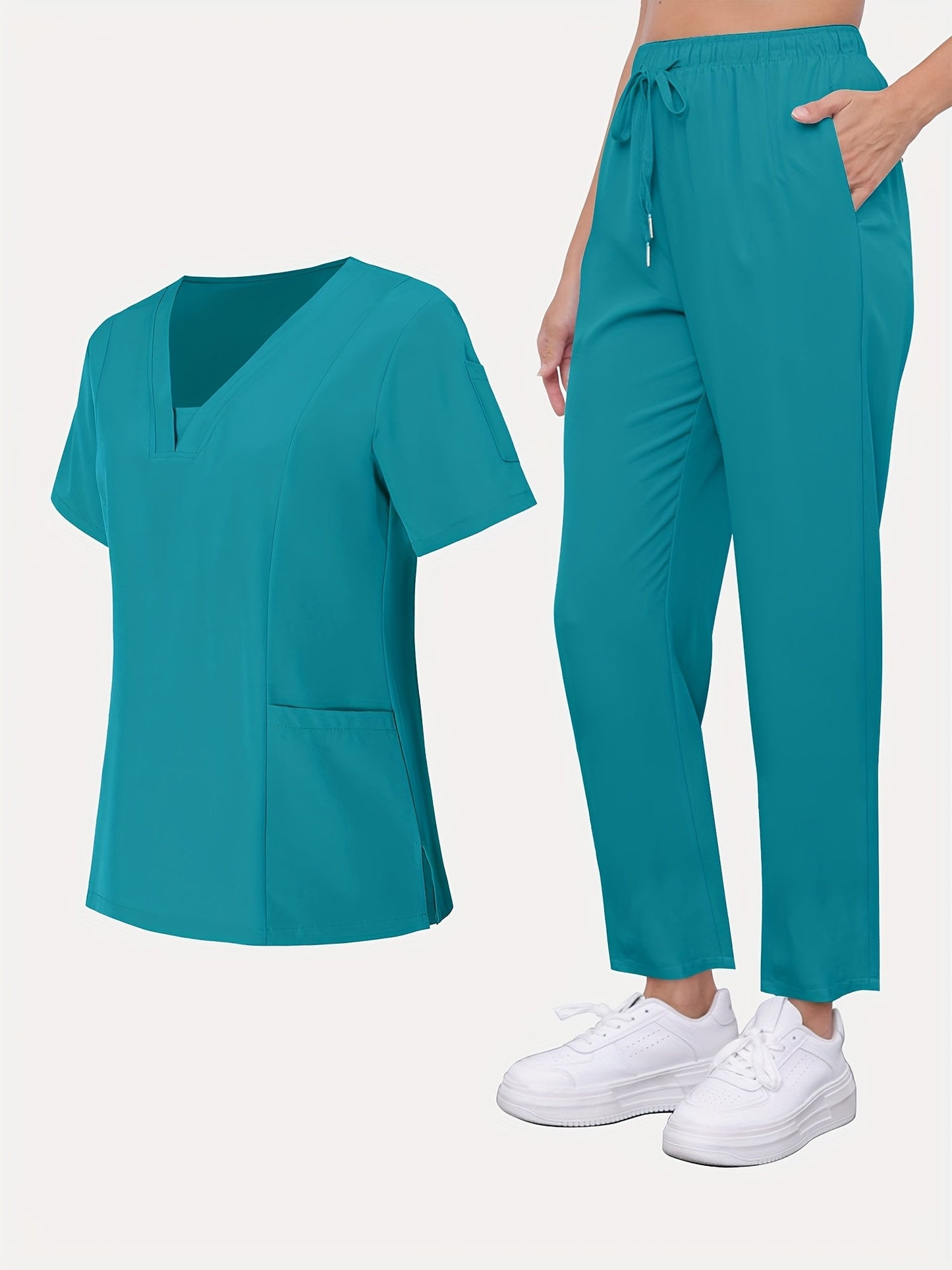 Women's Two-Piece Pants Set - Casual Matching Style 91