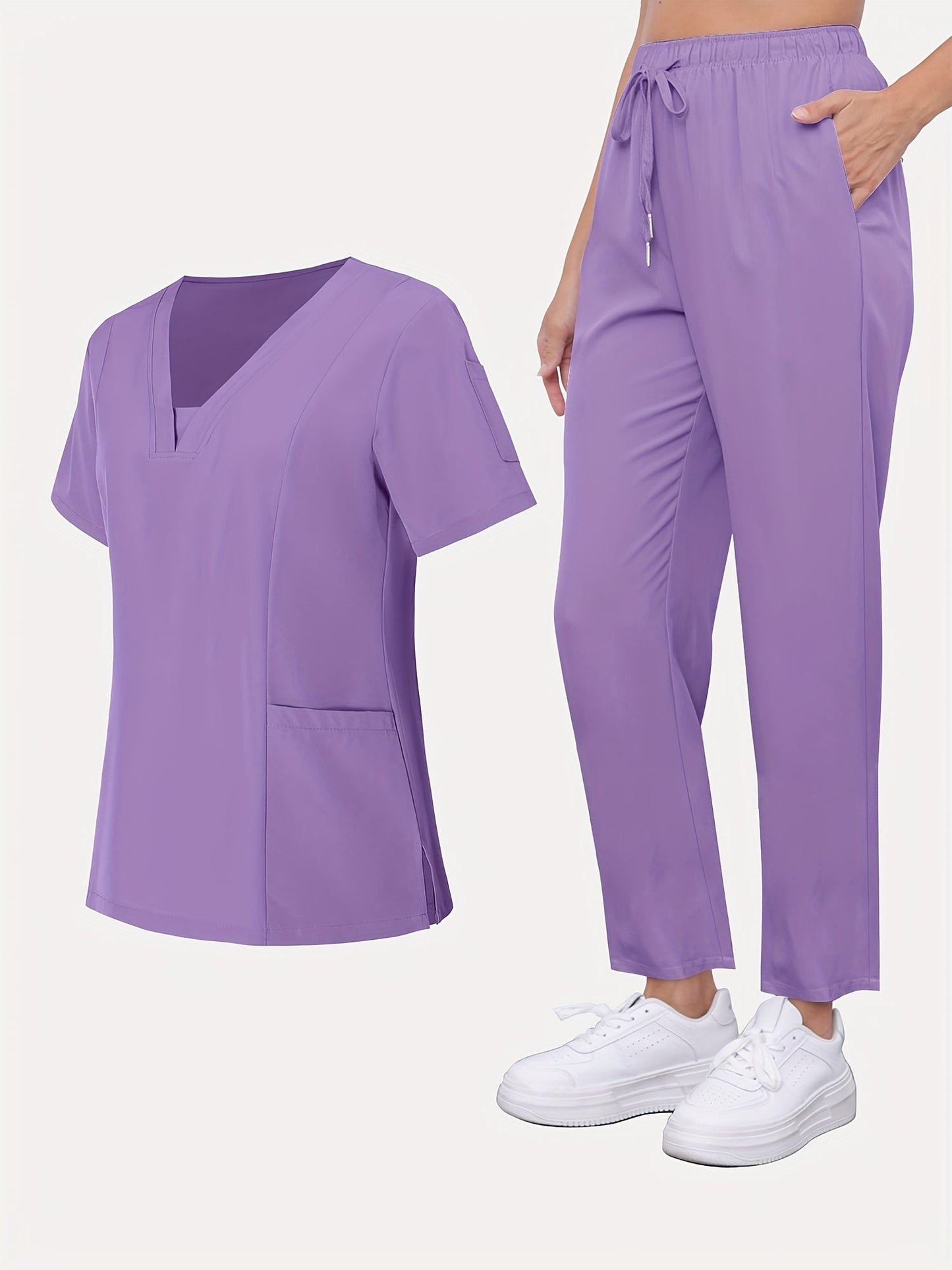 Women's Two-Piece Pants Set - Casual Matching Style 91