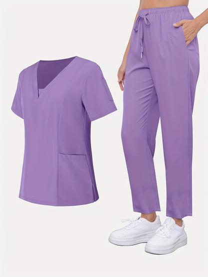 Women's Two-Piece Pants Set - Casual Matching Style 91