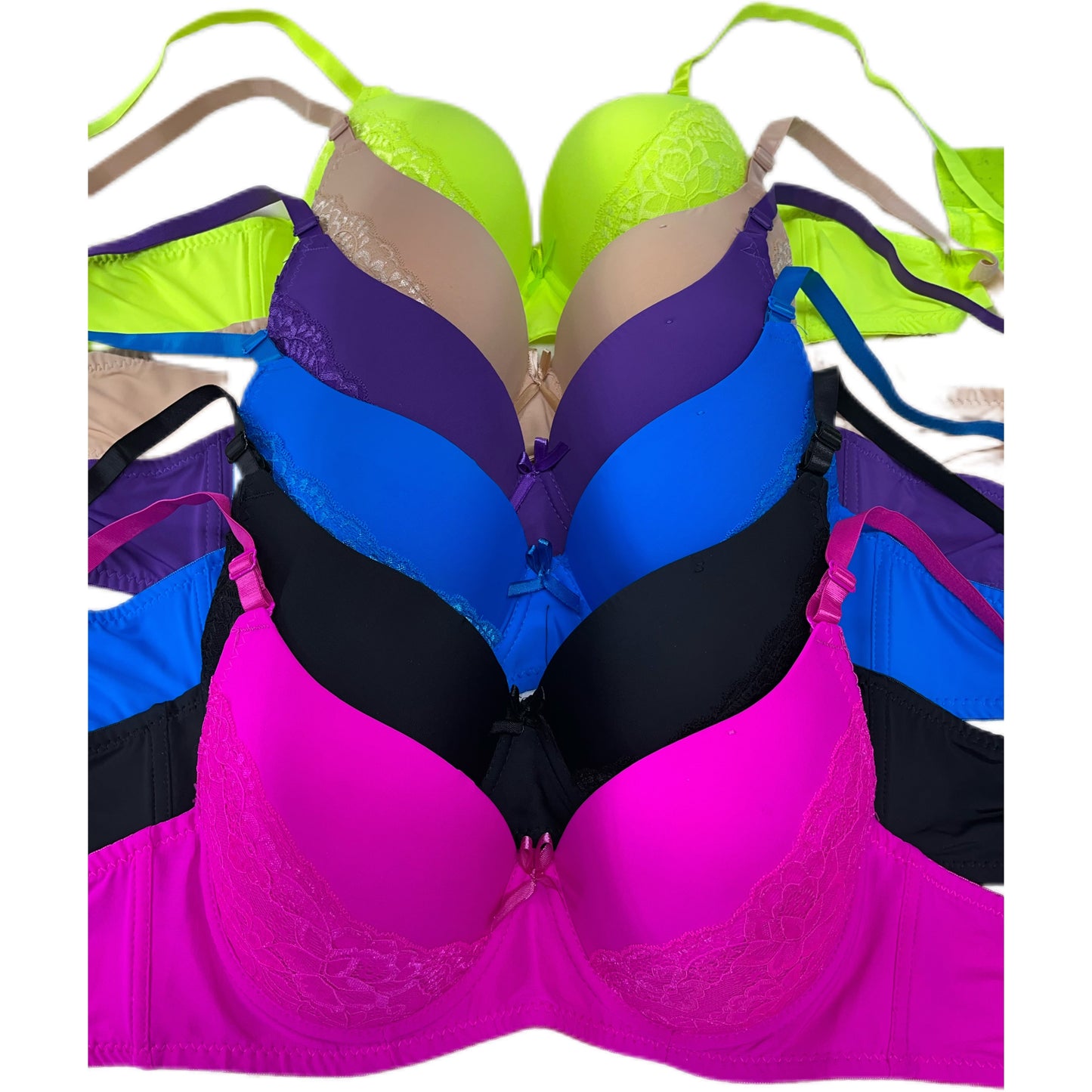 Women's Underwire Bra - 6-Pack Everyday Support