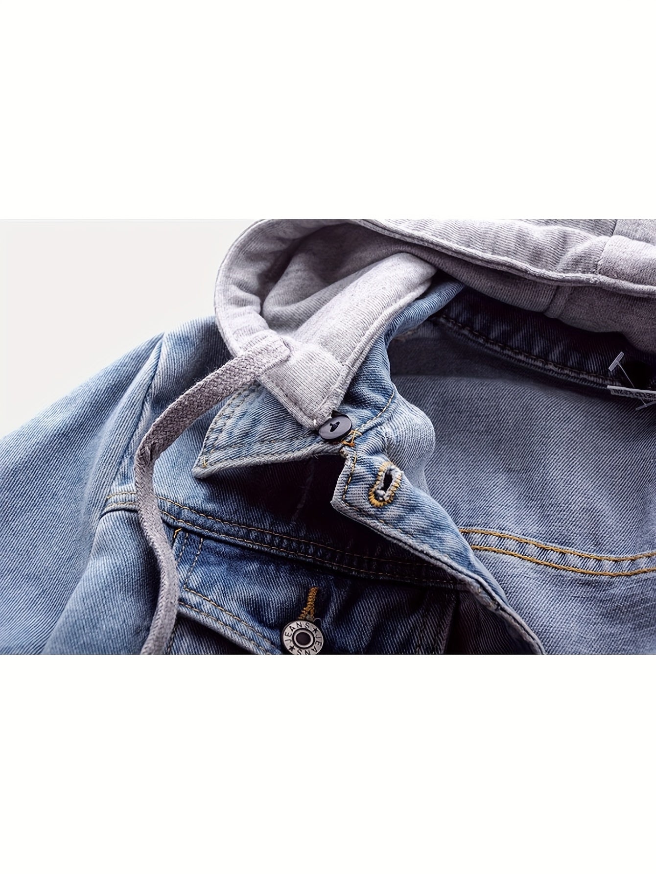 Women's Versatile Denim Pullover Jacket Everyday 453 detail image - detail view 10