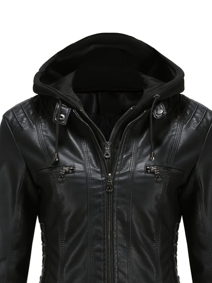 Women's Versatile Denim Pullover Jacket Modern 597 detail image - detail view 4