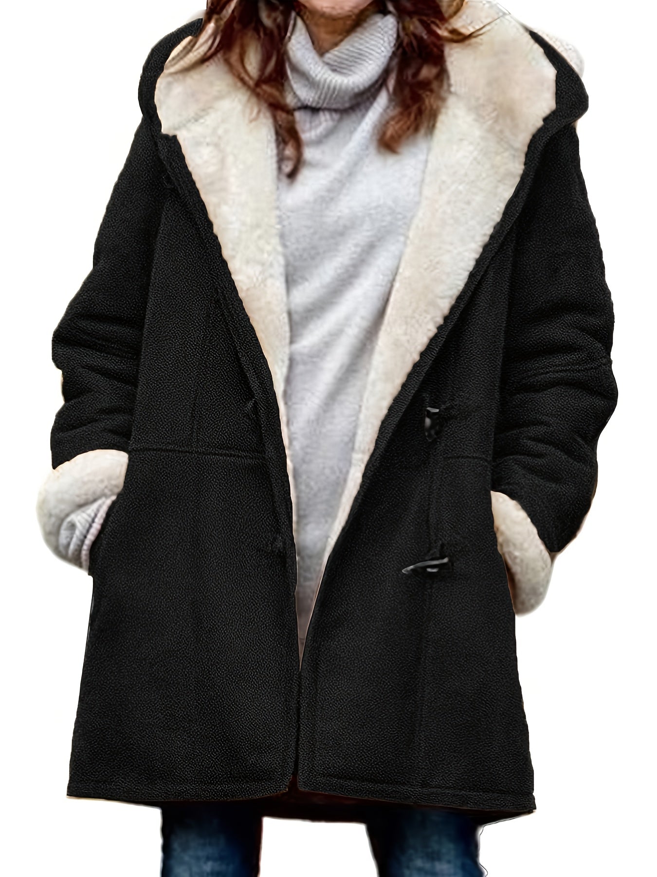 Women's Black Jacket - product view 3