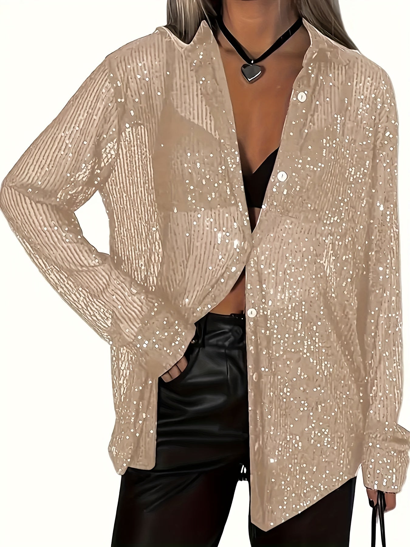 Women's Versatile Denim Pullover Jacket Weekend 453 detail image - detail view 7