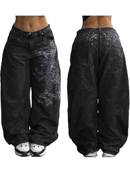Women's Black Denim Jeans - product view 15