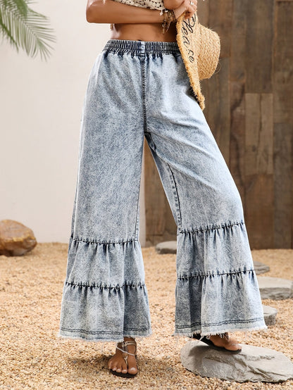 Women's Wide Leg Pants - Everyday Style 906149 detail image - detail view 5