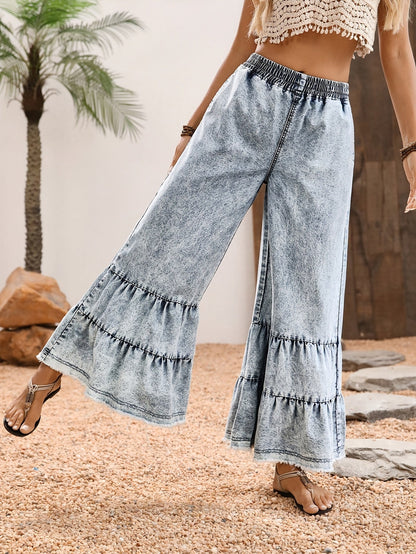 Women's Wide Leg Pants - Everyday Style 906149 detail image - detail view 6