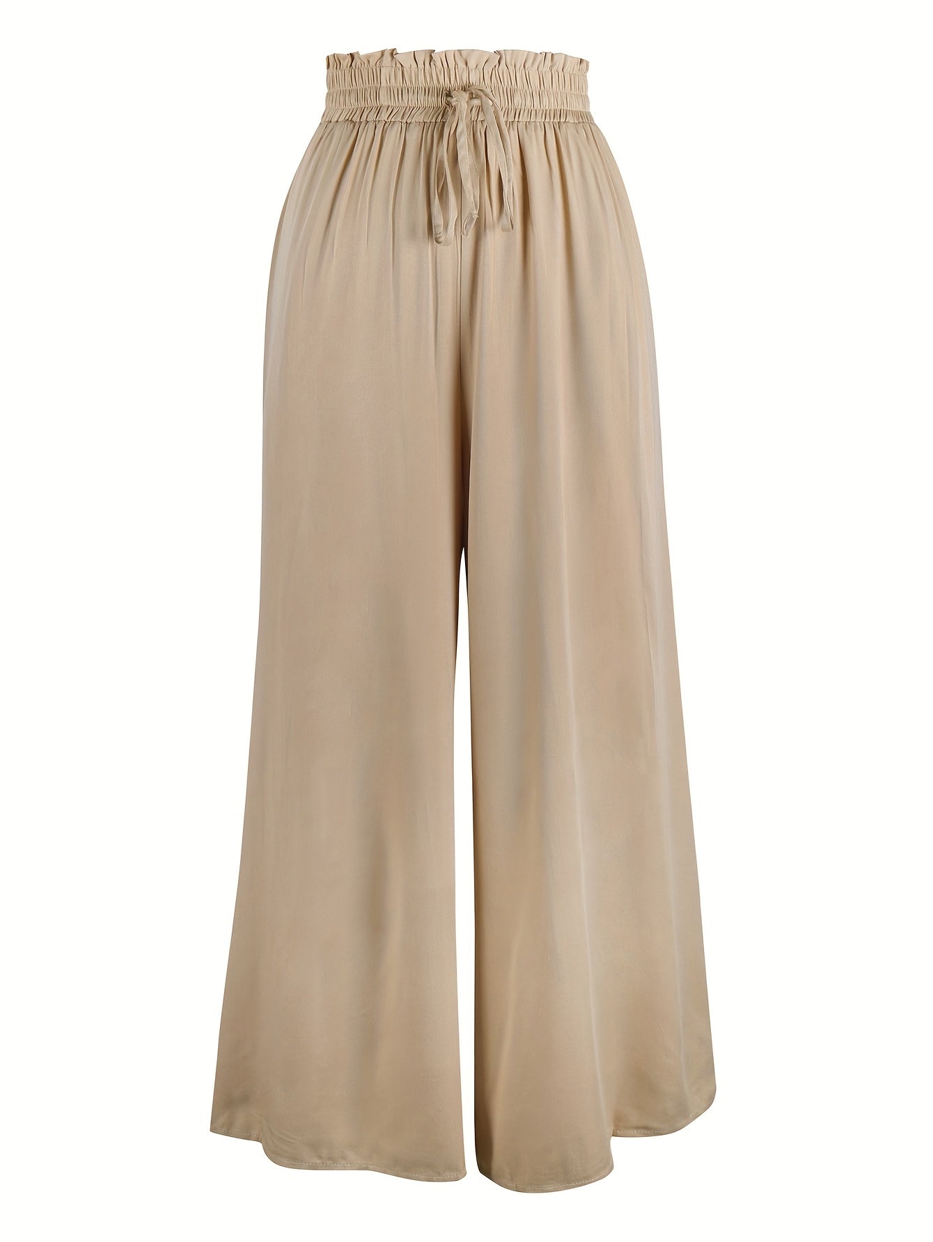 Women's Wide Leg Pants - High Waist Wide leg 89 detail image