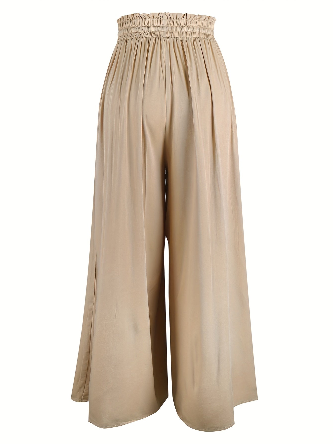 Women's Wide Leg Pants - High Waist Wide leg 89 detail image - detail view 7