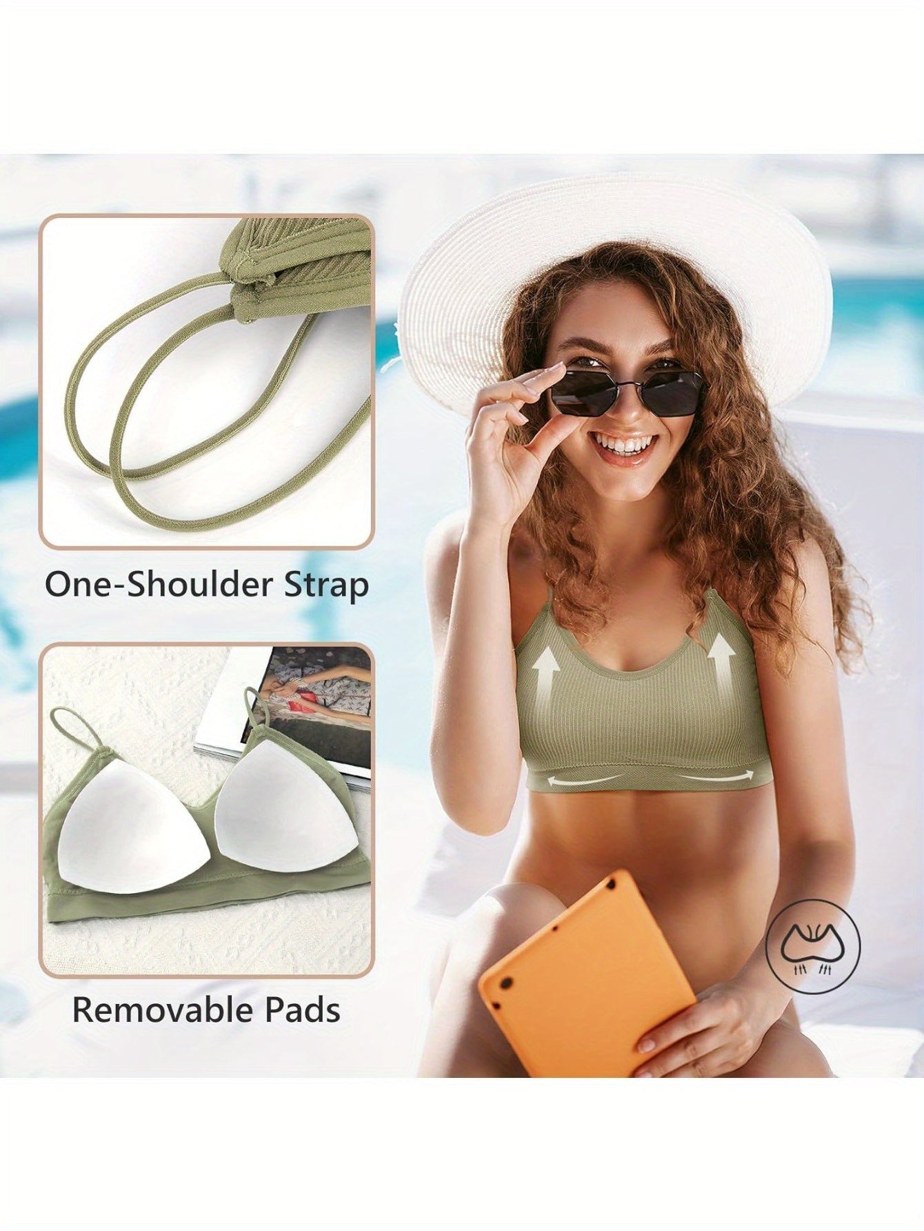 Women's Wireless Bra - Sleeveless 180325