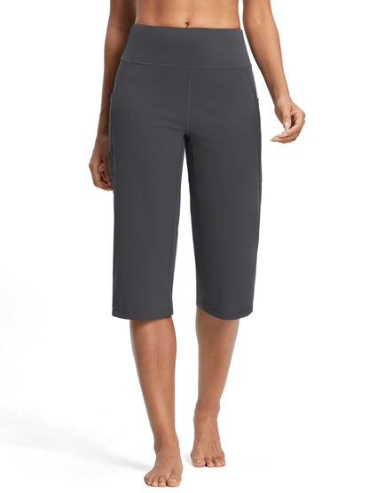 Women's Workout Pants - High Waist Relaxed fit detail image - detail view 11