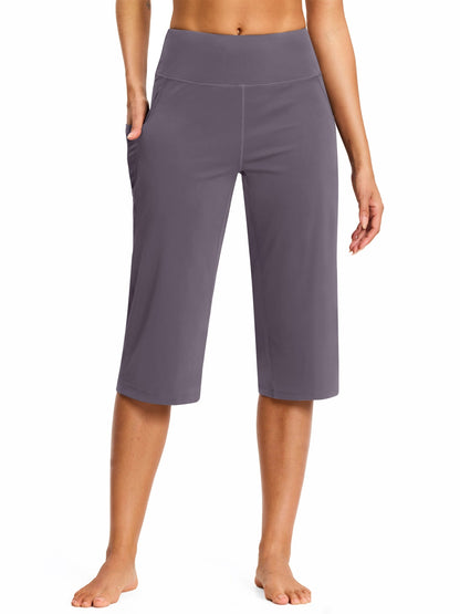 Women's Workout Pants - High Waist Relaxed fit detail image