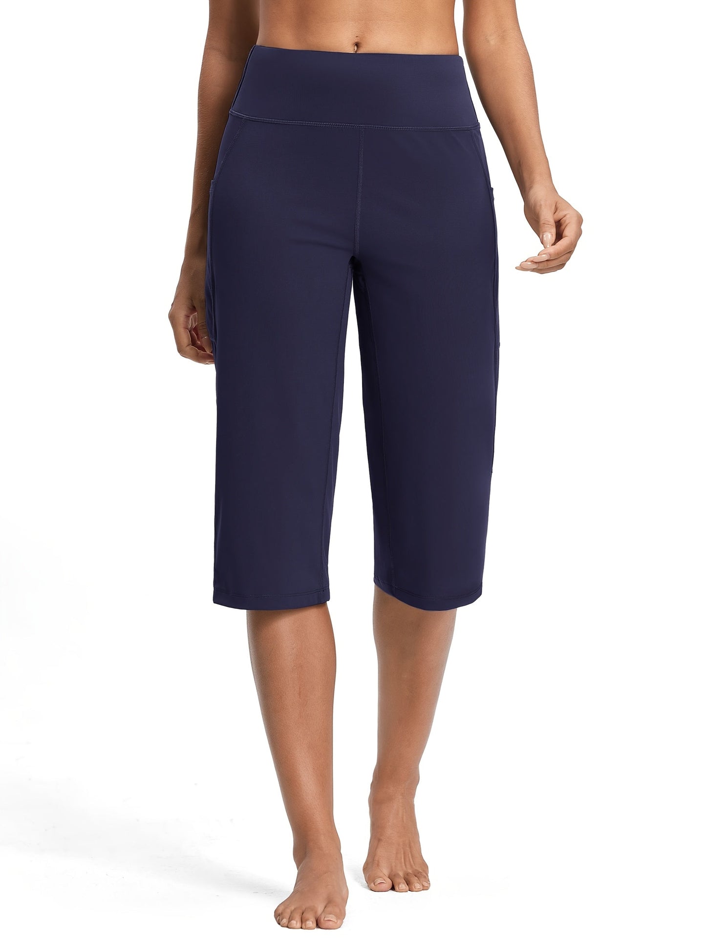 Women's White High-Waist Pants - product view 26