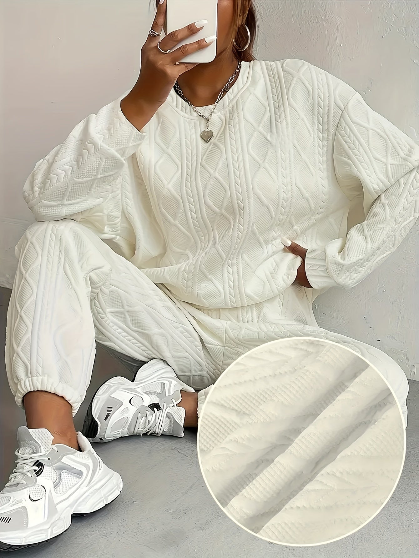 Women's Workout Set - Ribbed Active Matching Look detail image - detail view 10