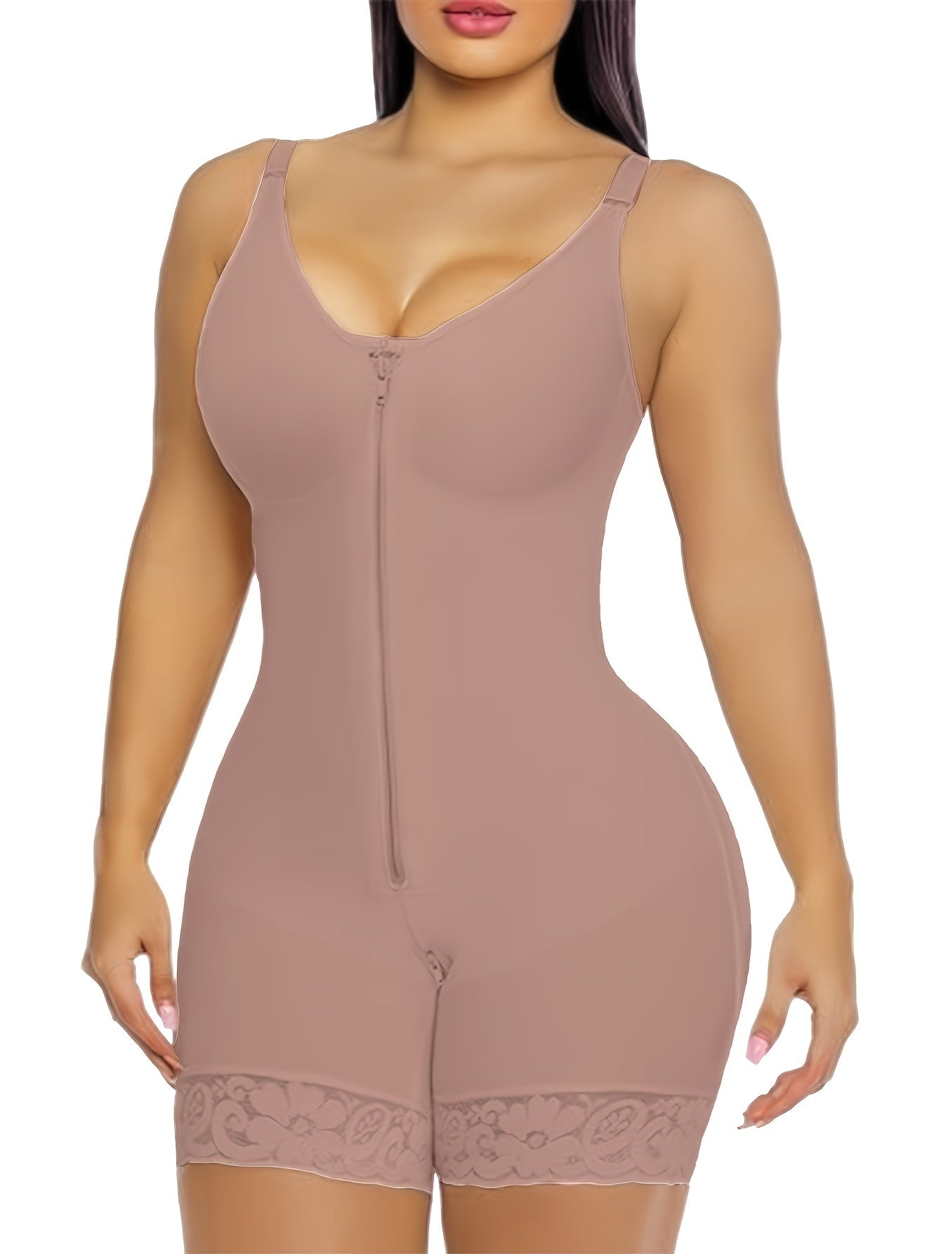 Women's Rose Brown Polyester Pants - product view 9