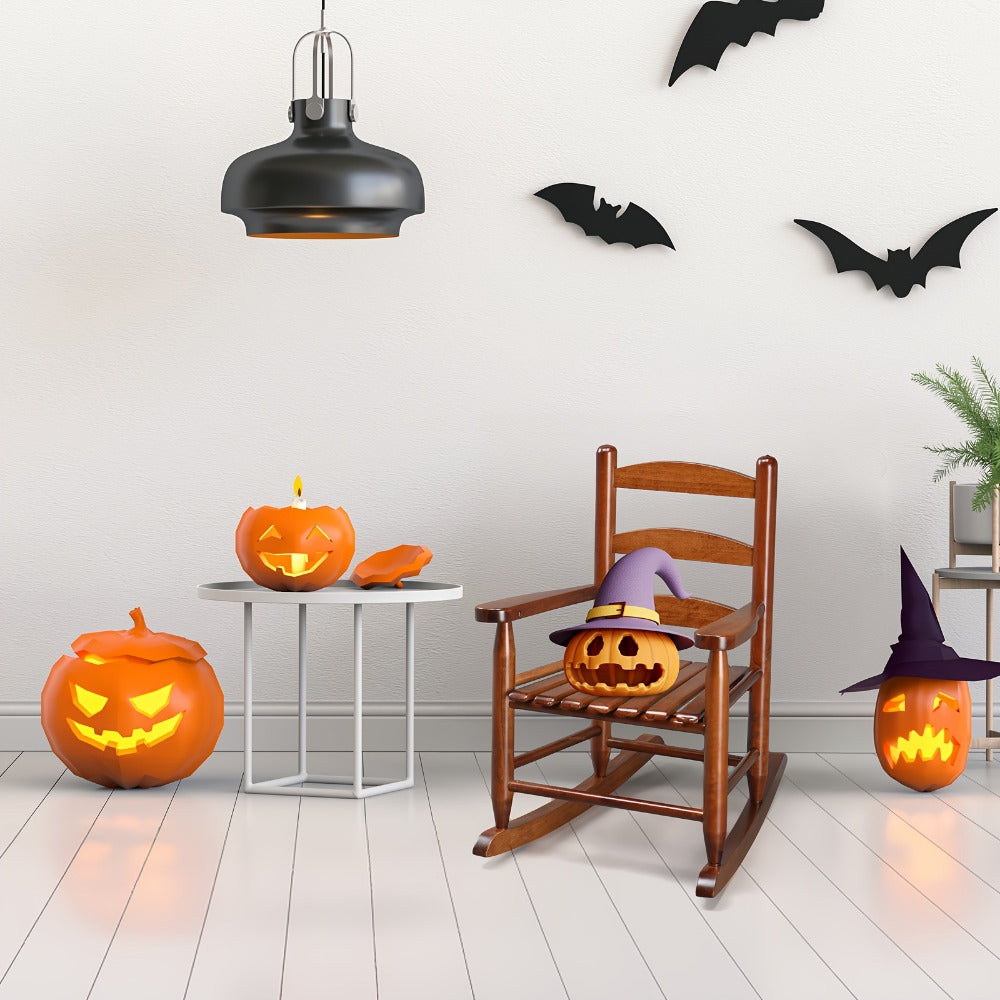 Wood Kids Rocking Chair with Armrests for Comfortable Everyday Seating detail image - detail view 8