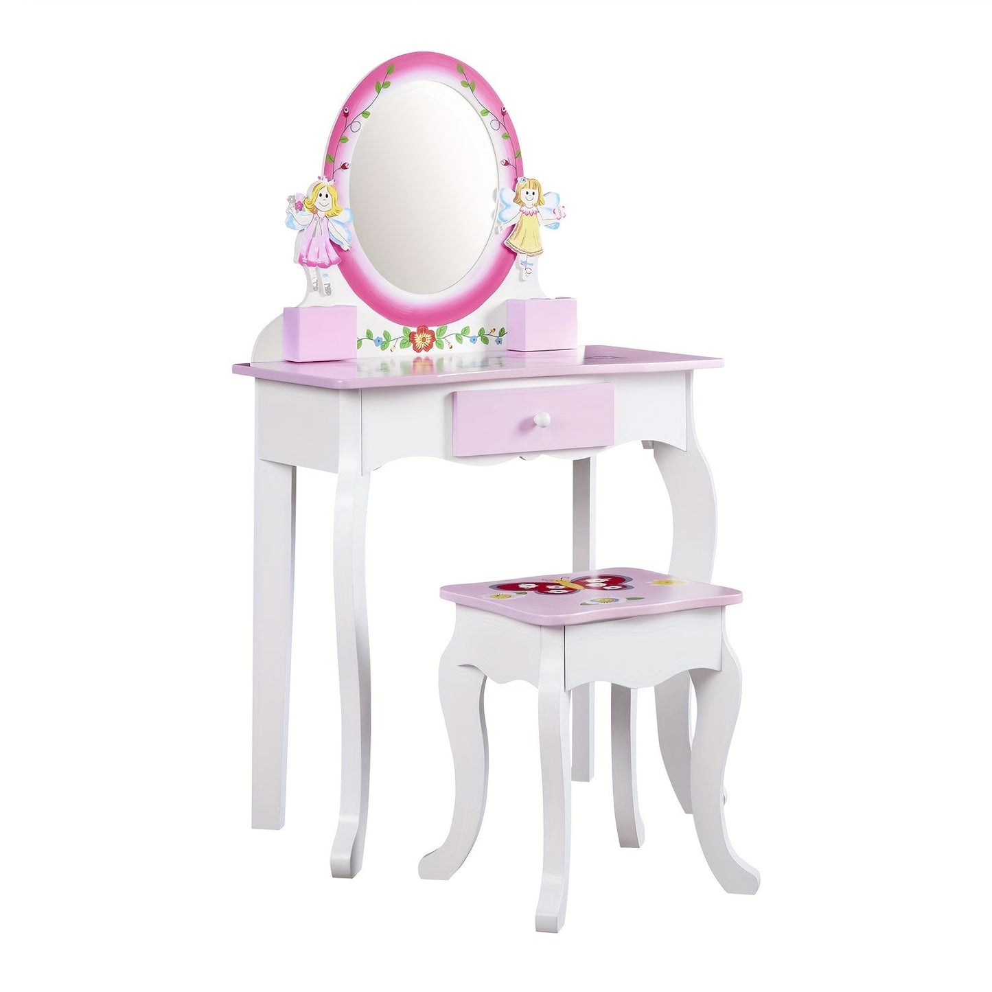 Kids Vanity Set shown in the Pink option